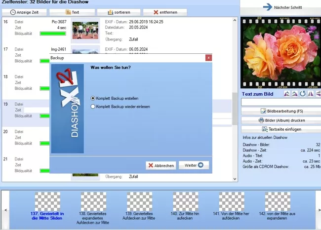 Diashow Programm PC