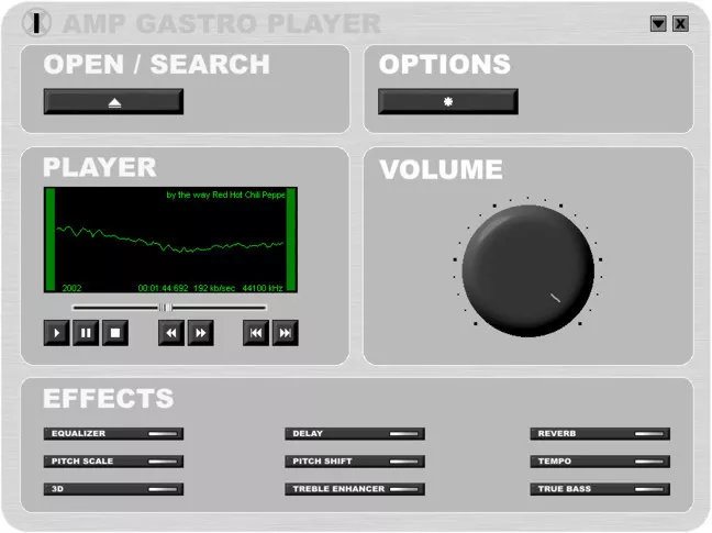 Programa de reproducción de música para el sector de la hostelería