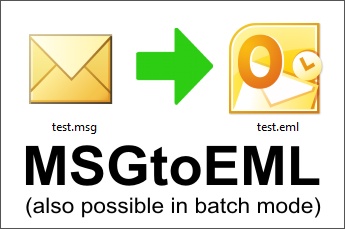 Batch Convert MSG to EML