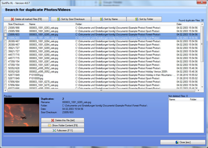 Duplicate Photo Finder