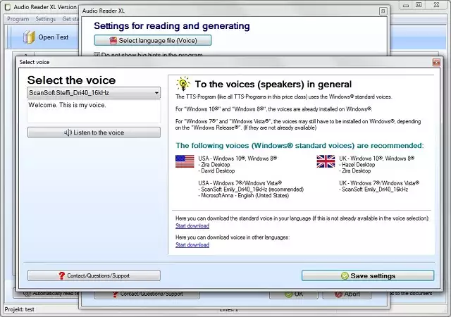 Text to Speech Software Download